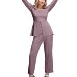 Co Ord Set for Women | Co ord Set for Women Stylish | 2 Piece Co-Ord Set | Travel Co Ord Set for Women | Office Wear Cord Set for Women |Material: Spandex